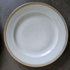 Tiffany & co. Limoges France.  4 large dinner plates and serving dish